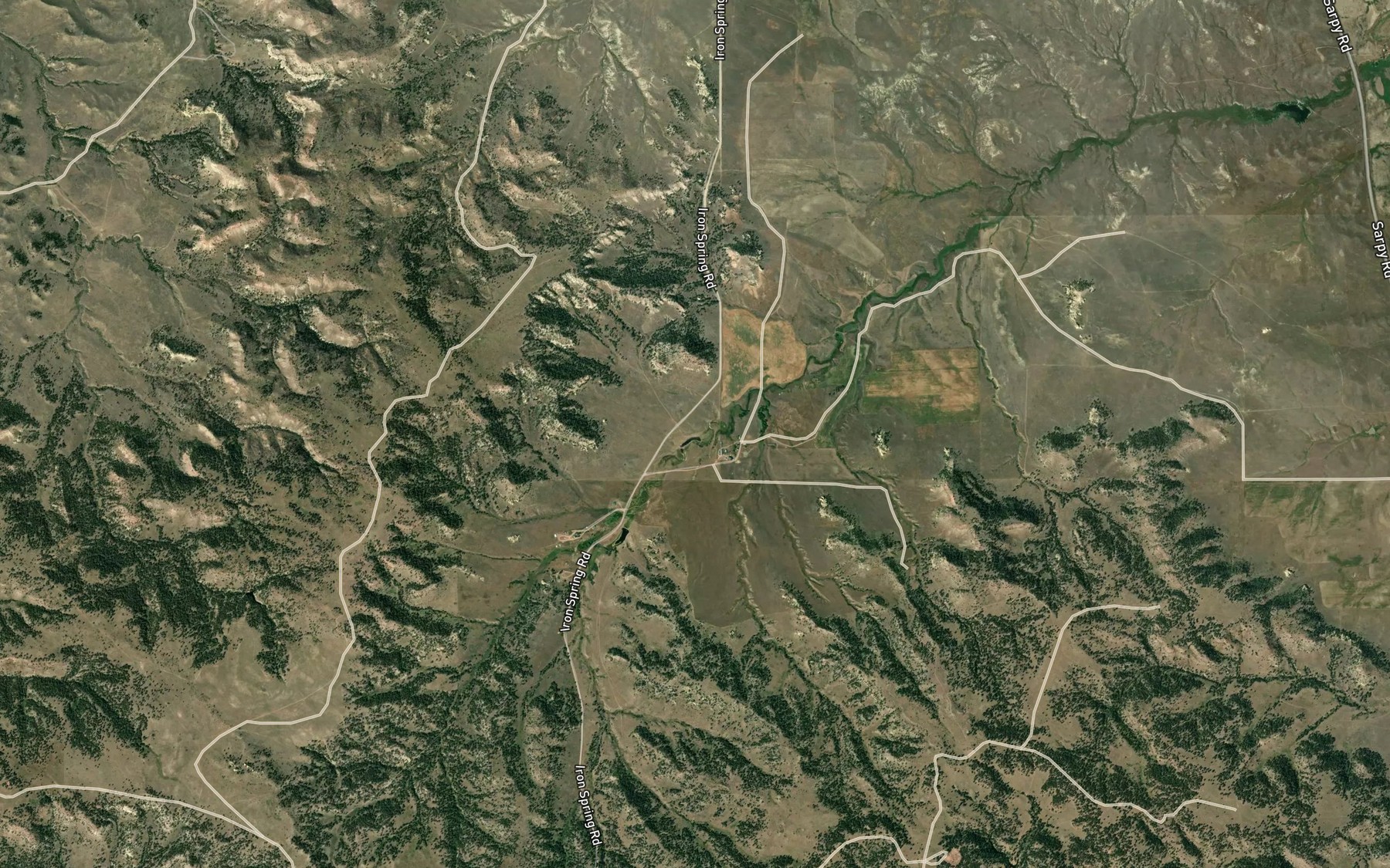 Satellite map of the 02N36E36DDAC01 Spring