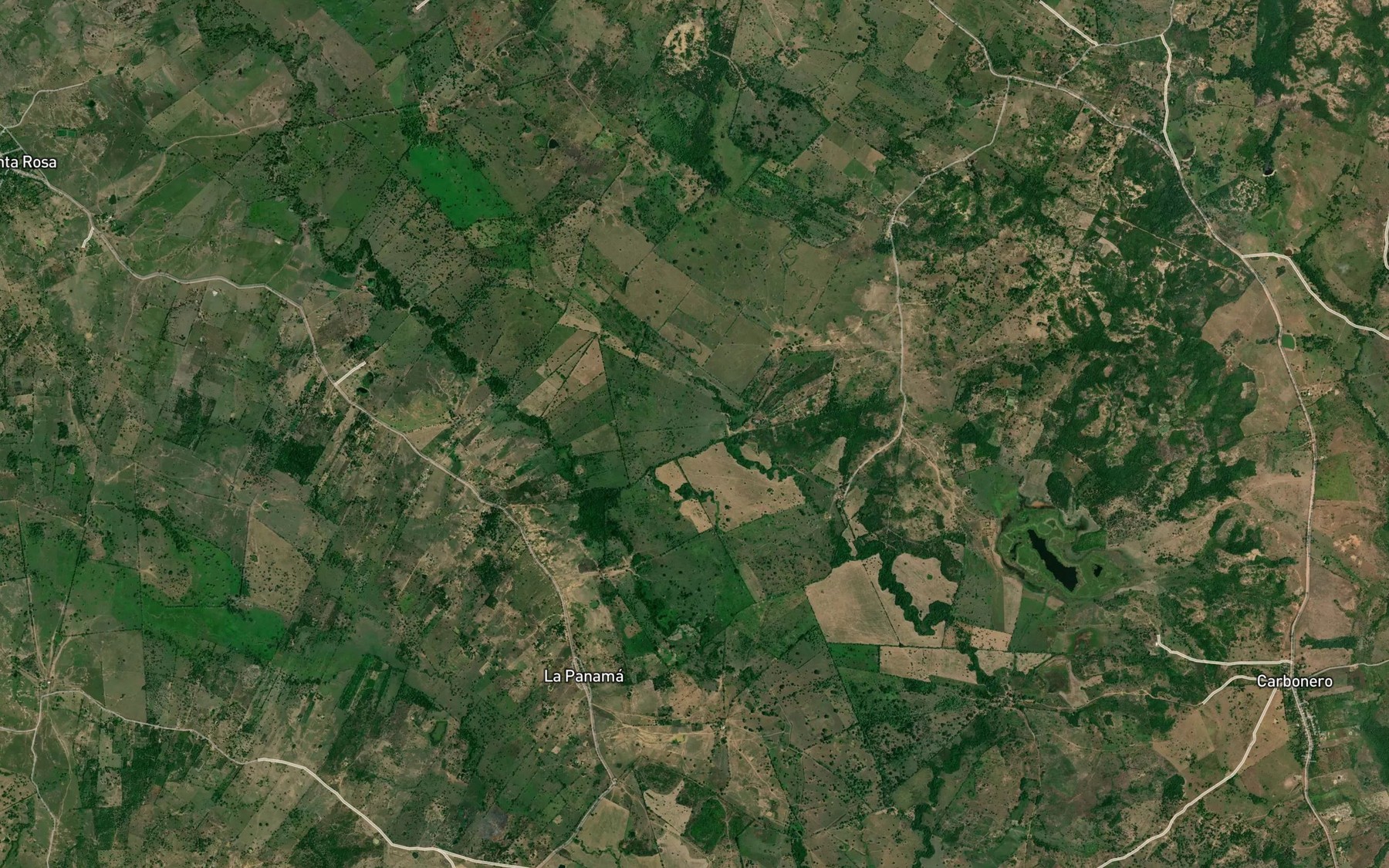 Satellite map of the Arroyo Calzon