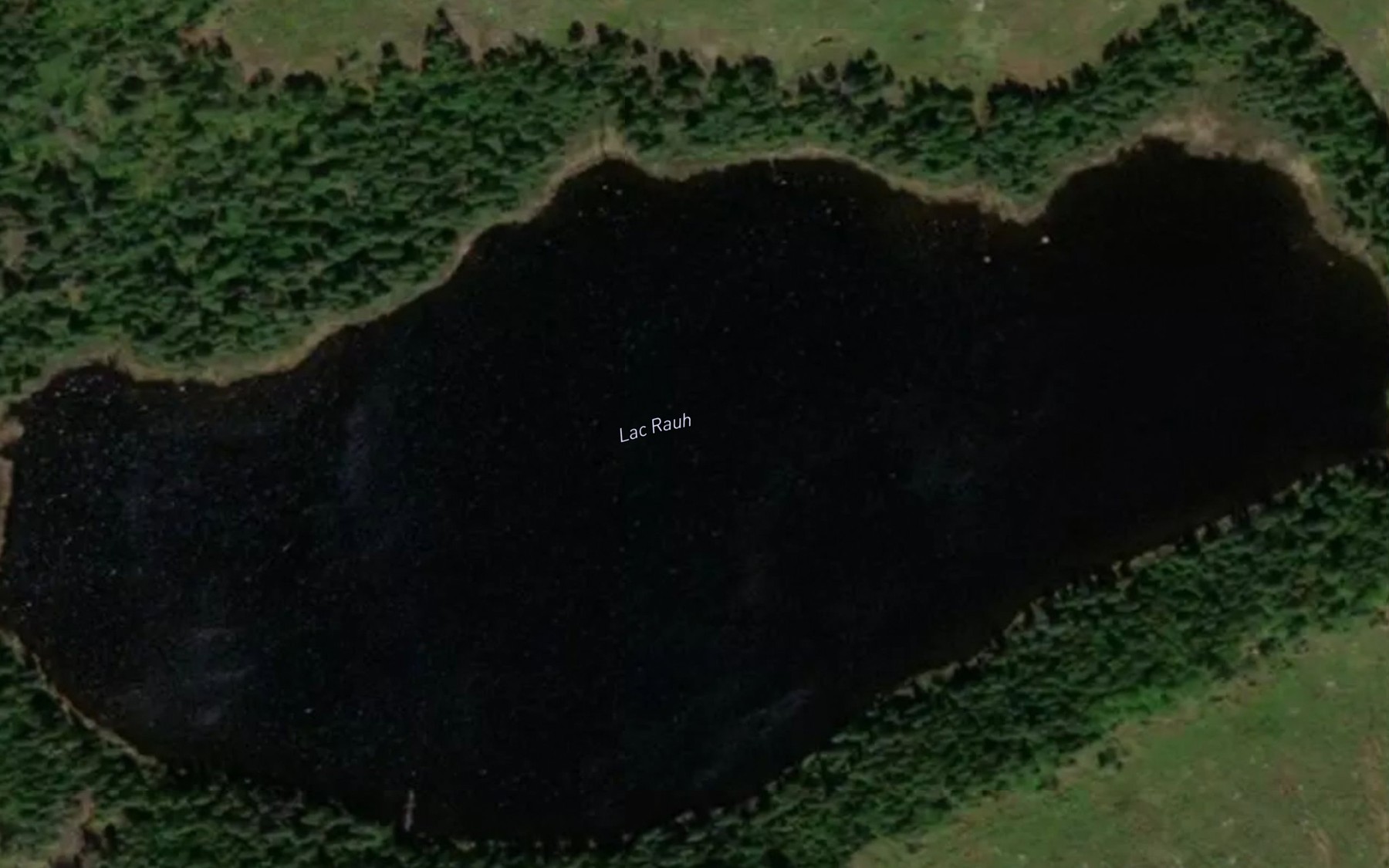 Satellite map of the Lac Rauh