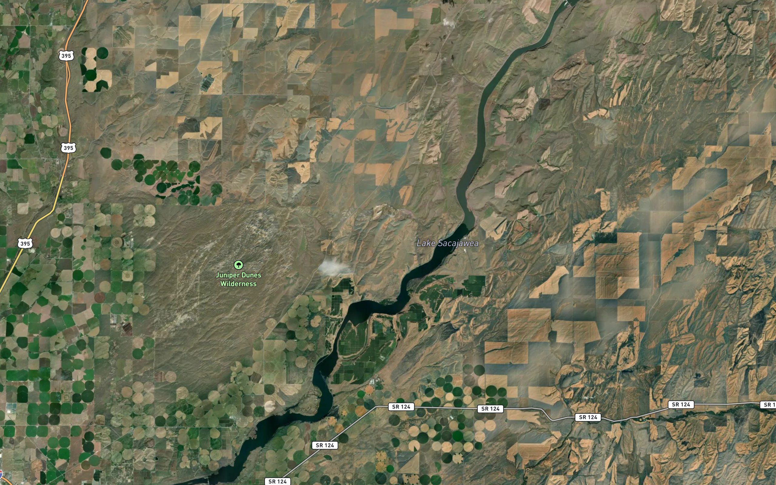 Lake Sacajawea