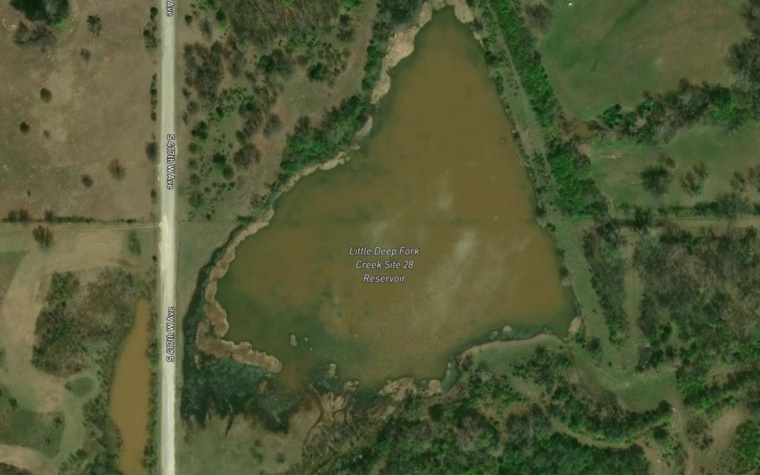 Little Deep Fork Creek Site 28 Reservoir