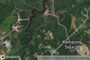 Satellite map of the Sungai Perigi Besar