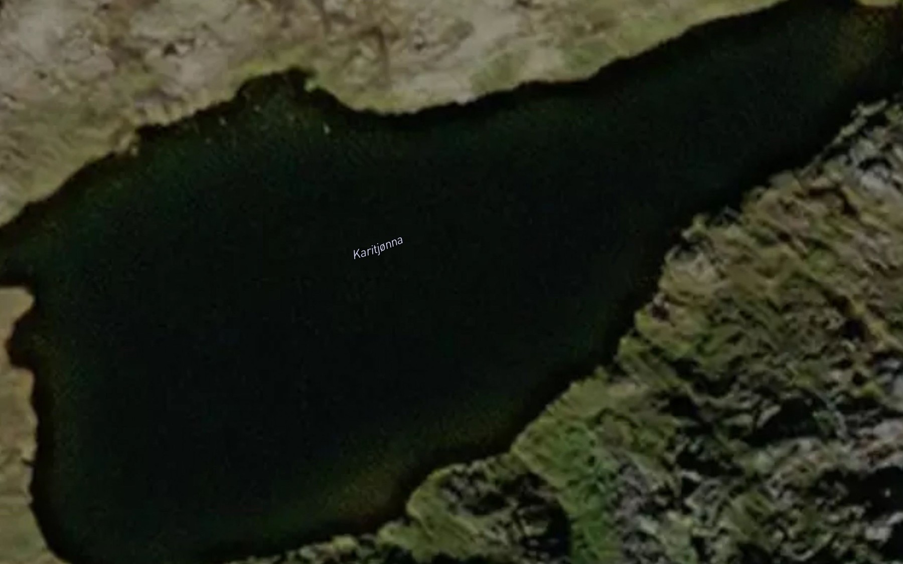 Satellite map of the Karitjorna