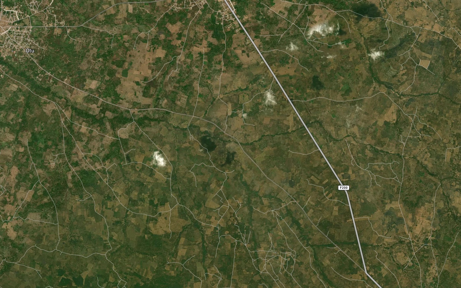 Satellite map of the River Olori