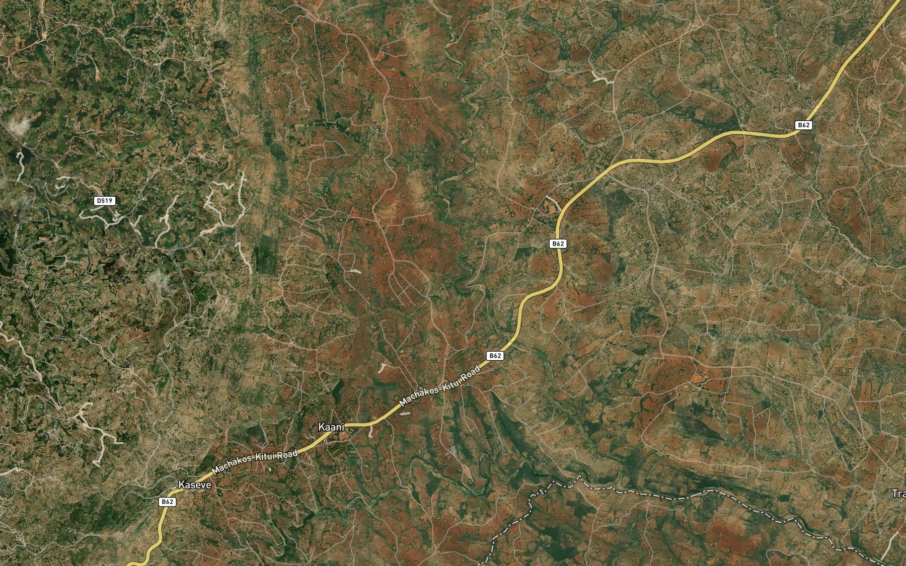 Satellite map of the Kiusyi