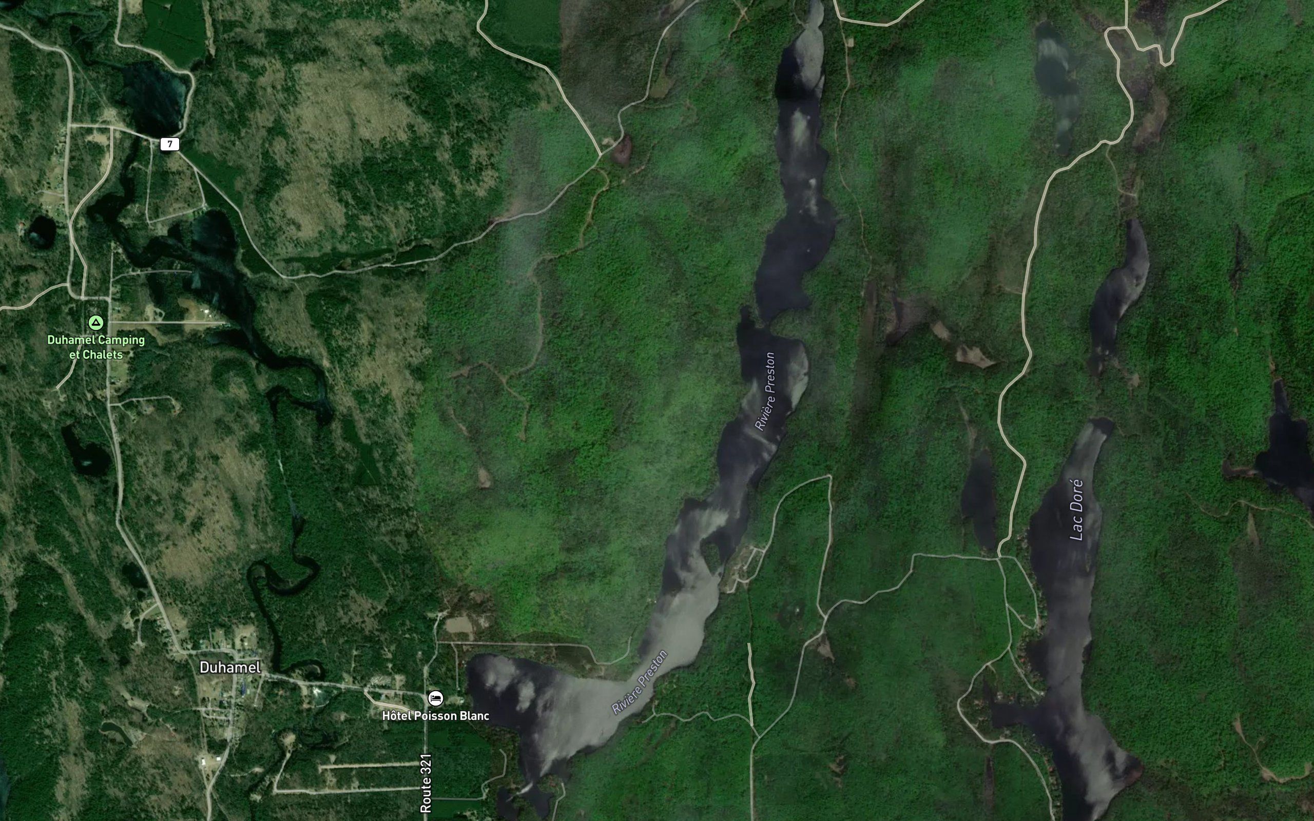 Petit lac Preston
