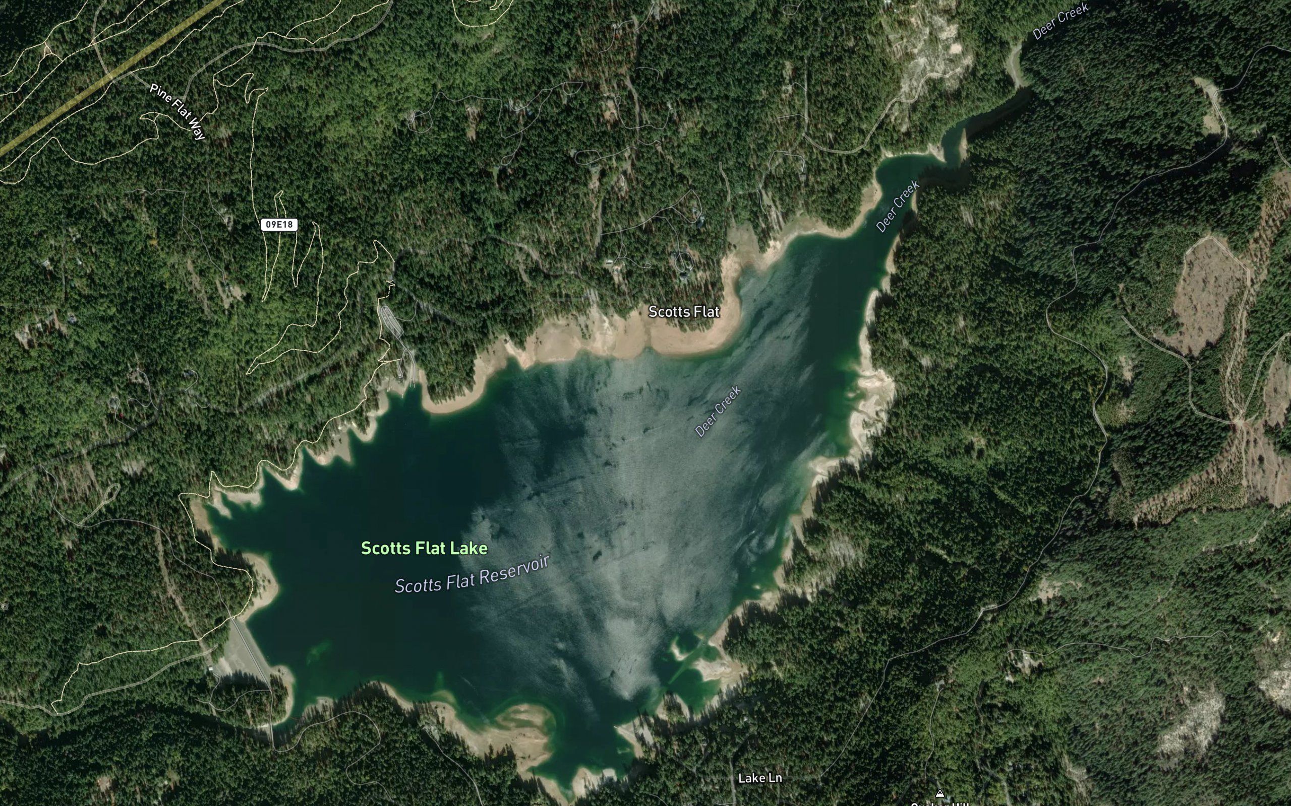 Scotts Flat Reservoir