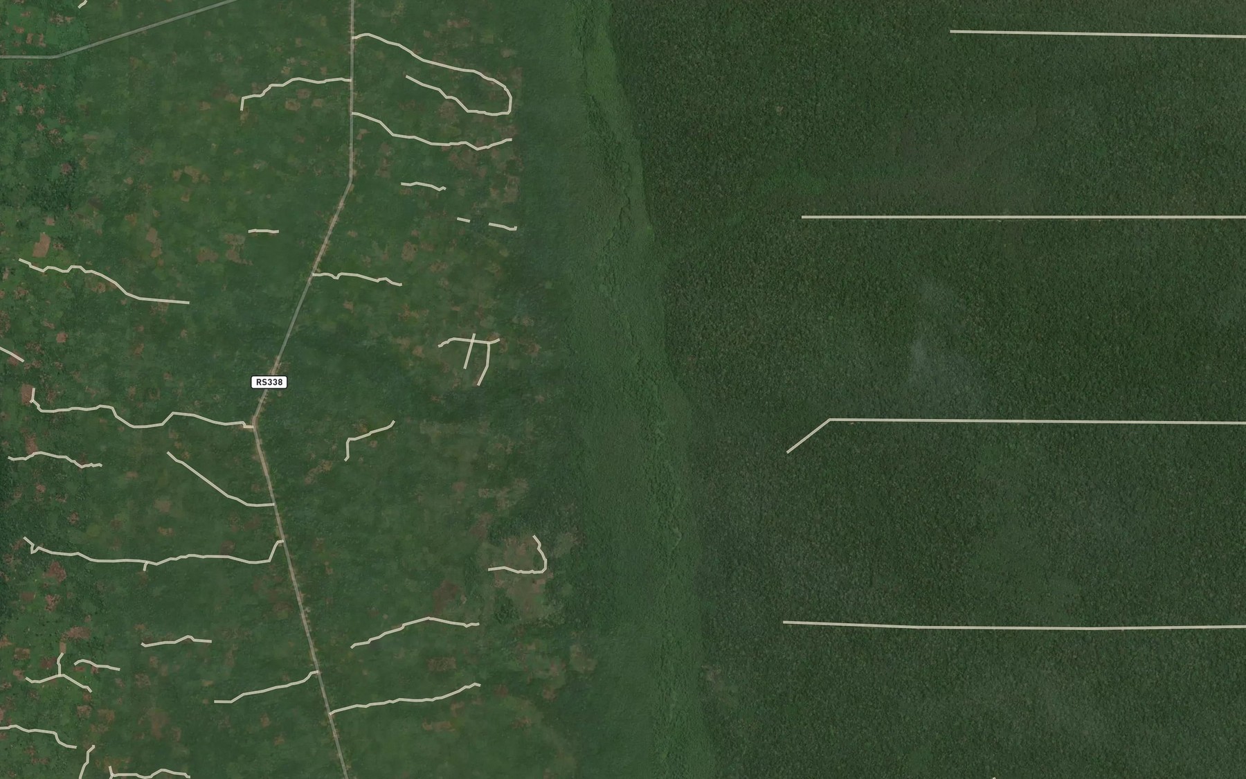 Satellite map of the Madjenga