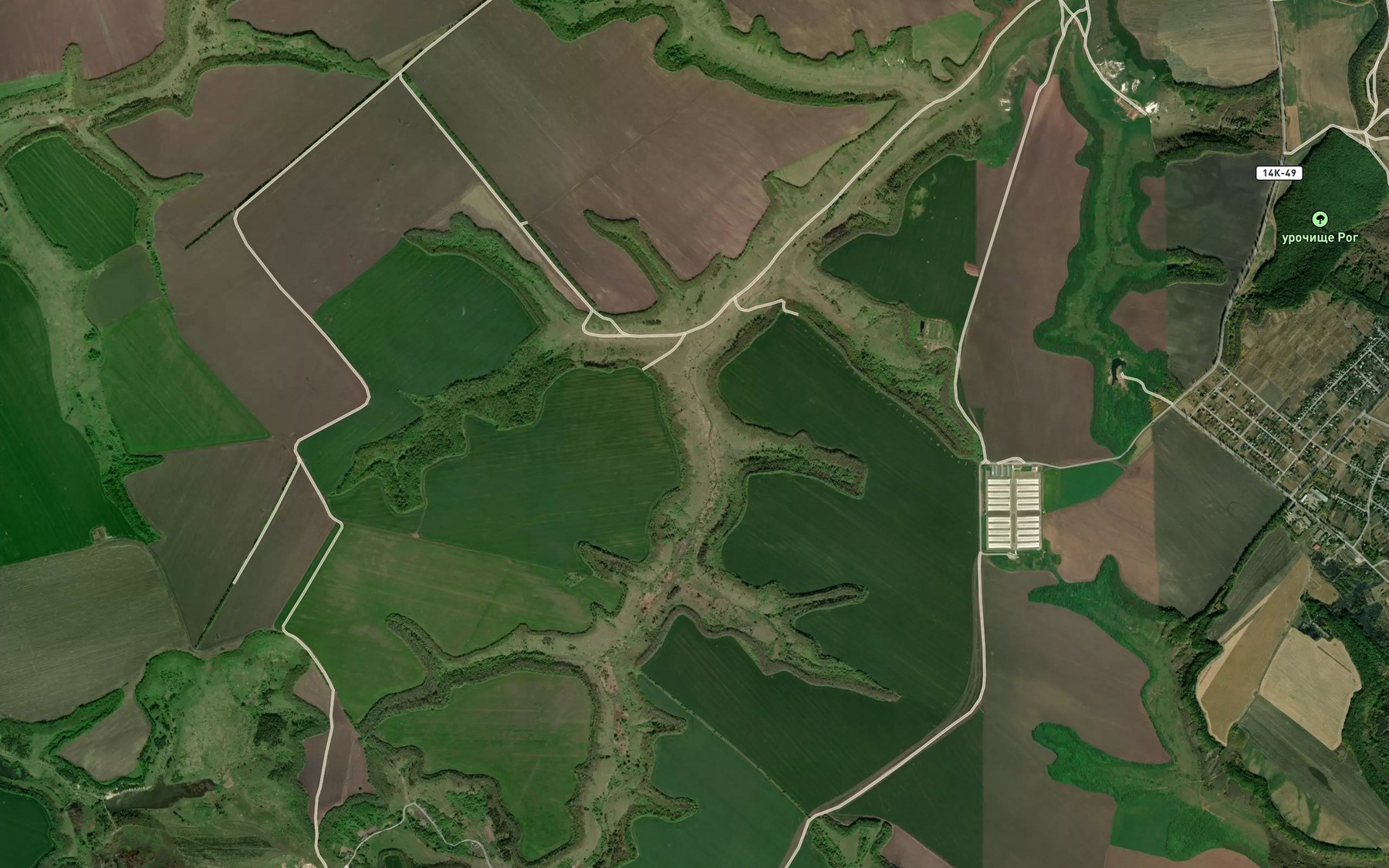 Satellite map of the Balka Zimnyak