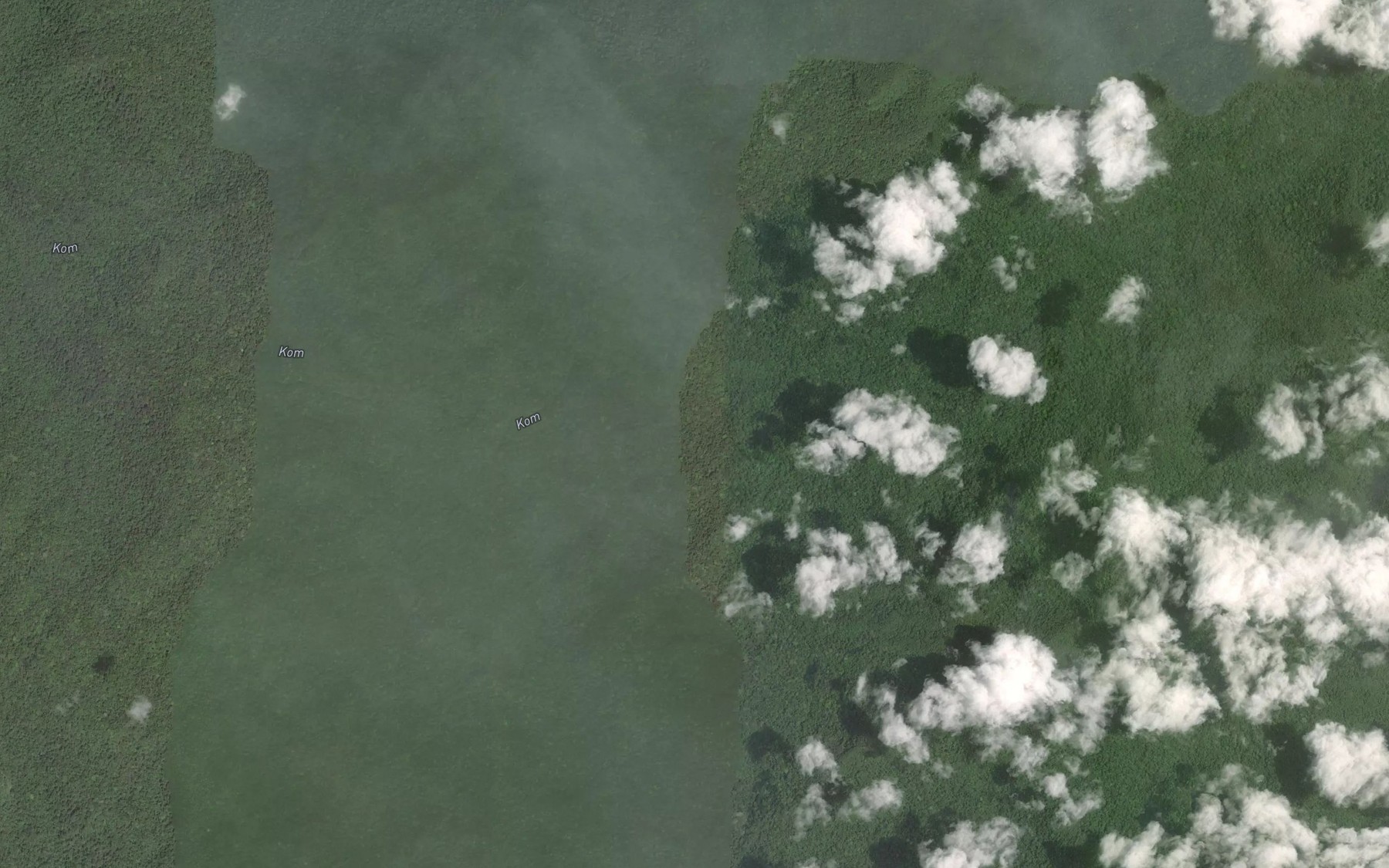 Satellite map of the Masso-Masso