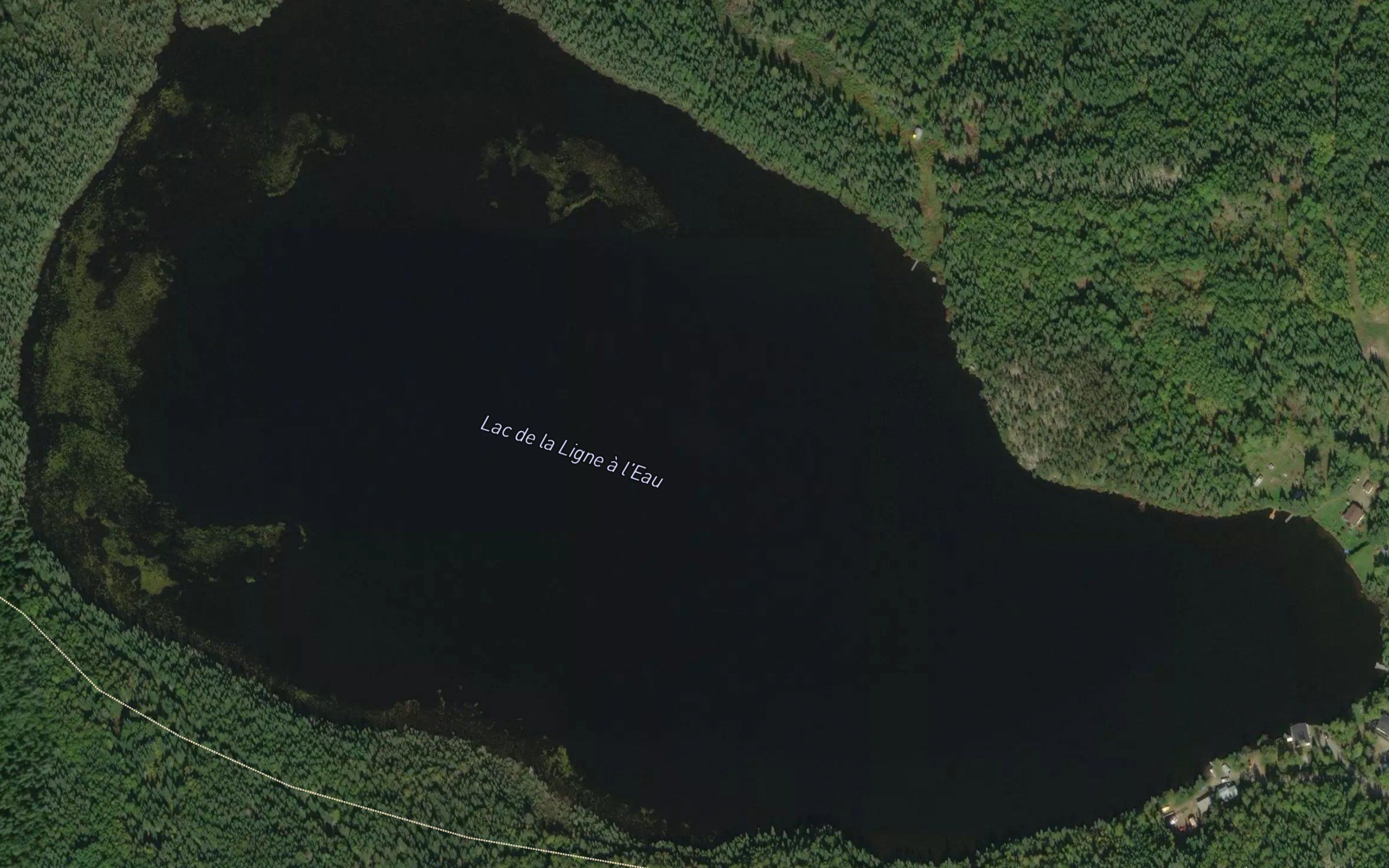 Lac de la Ligne a l'Eau