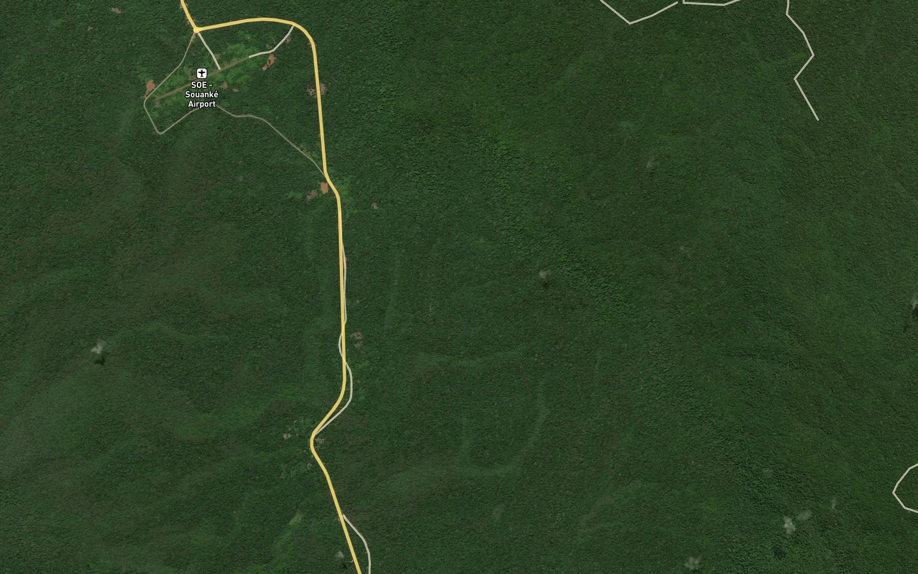 Satellite map of the Mabilo