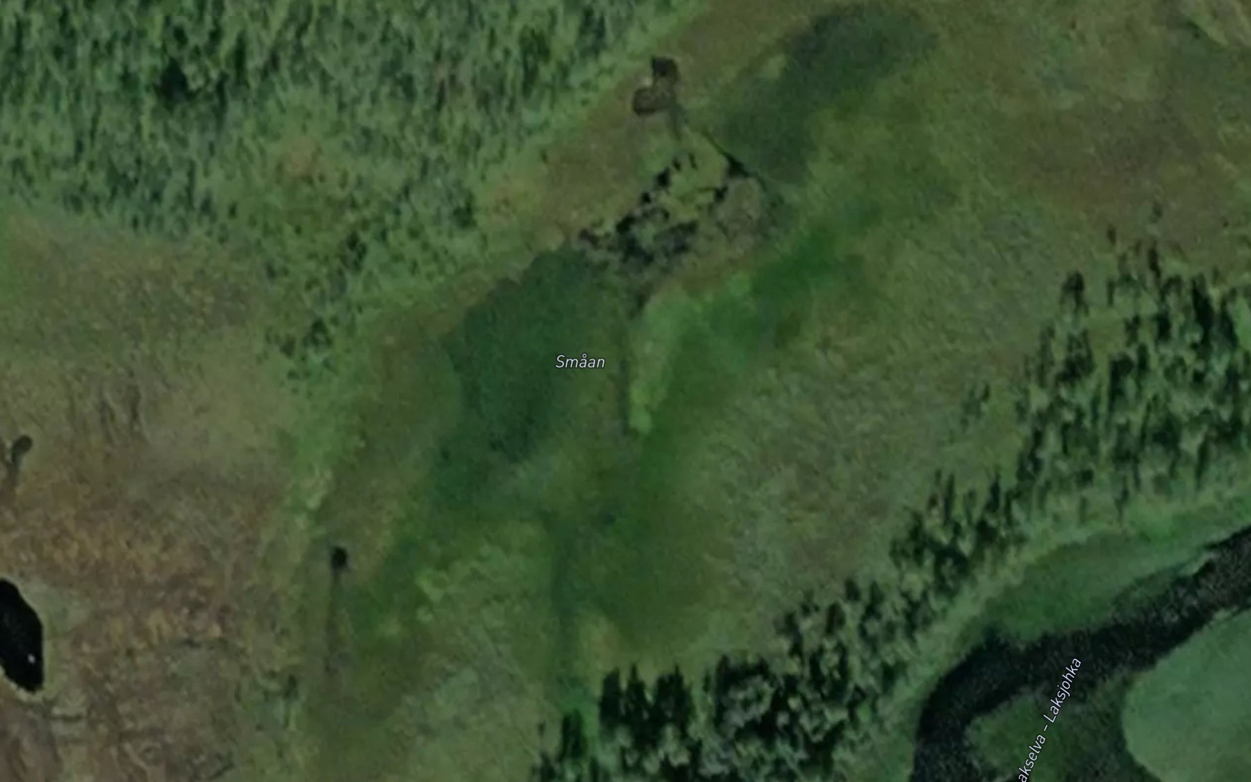 Satellite map of the Smaan
