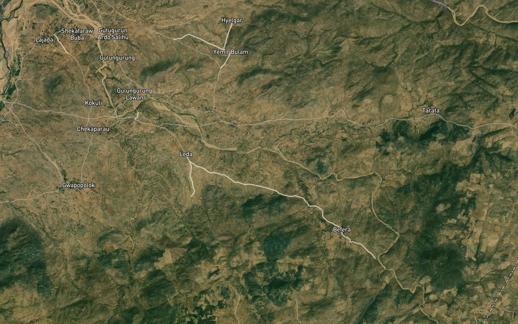 Satellite map of the Mayel Haberka