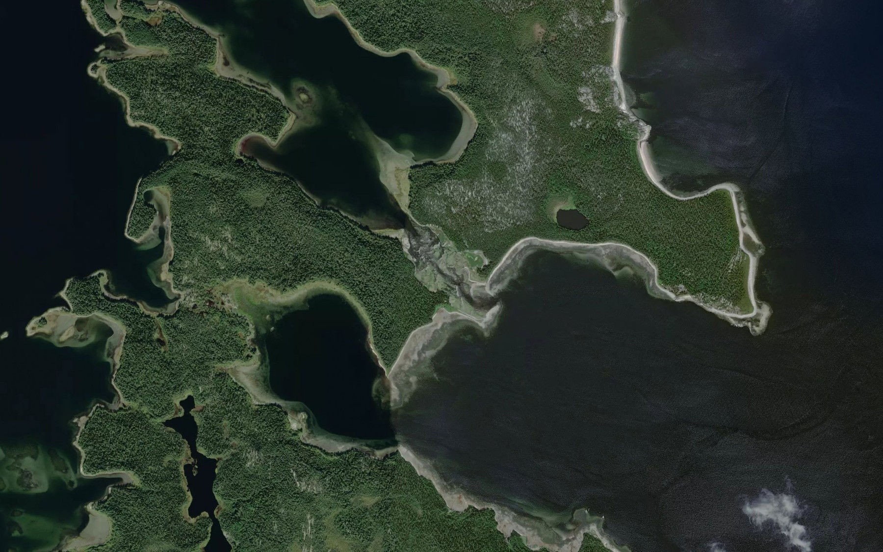 Satellite map of the Porog Kupchinnyy