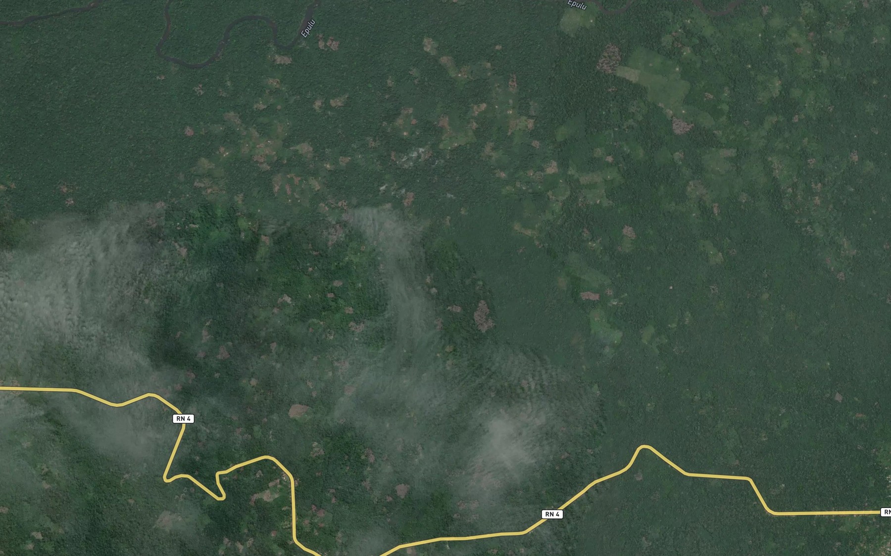 Satellite map of the Babetunana