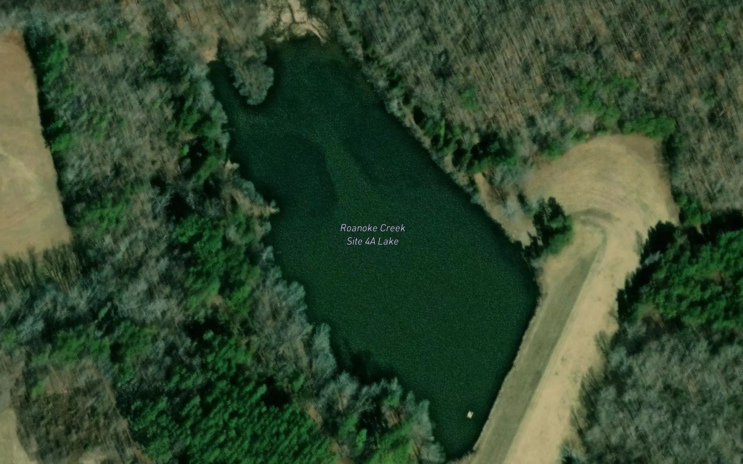 Roanoke Creek Site 4a Lake