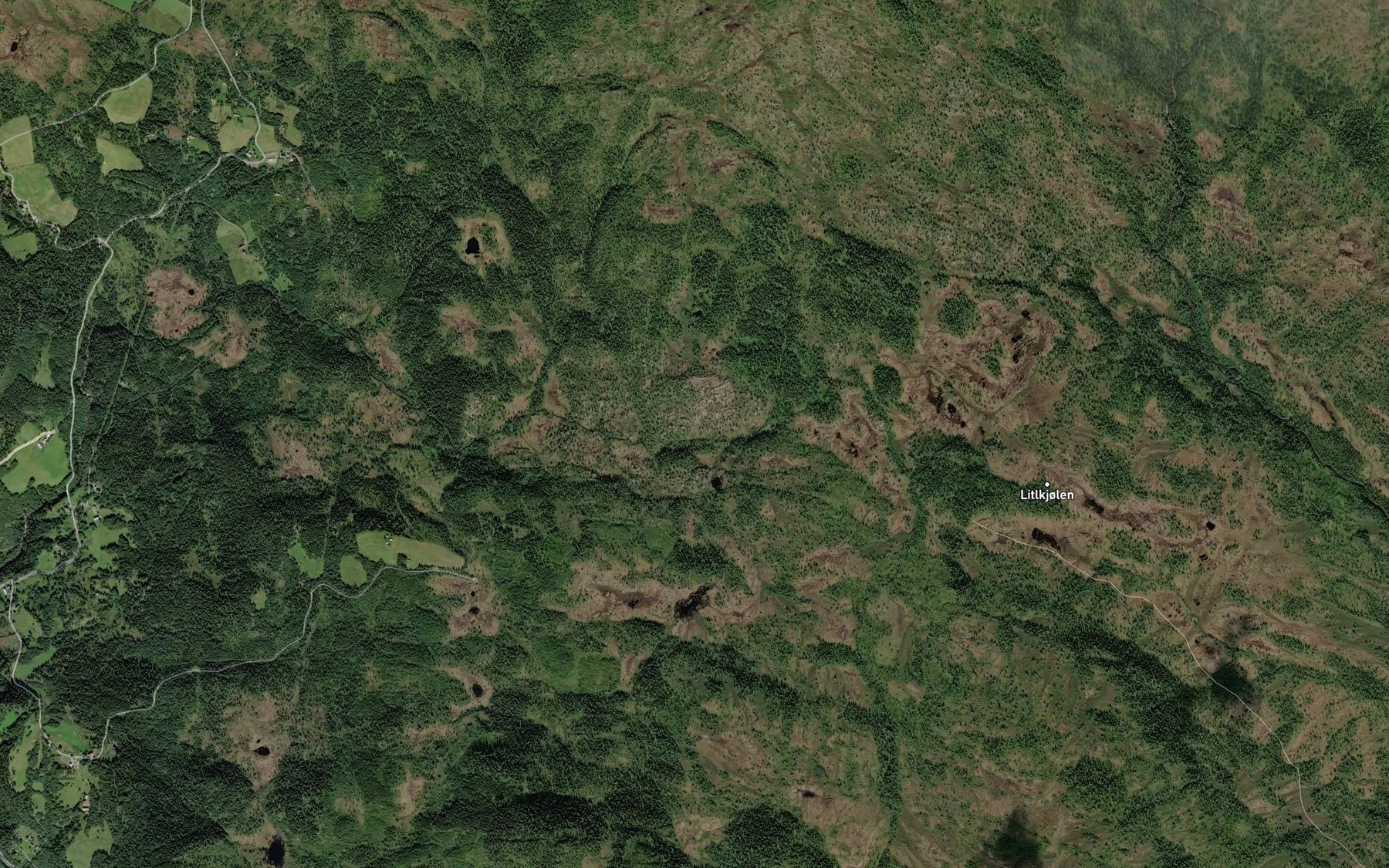 Satellite map of the Malma