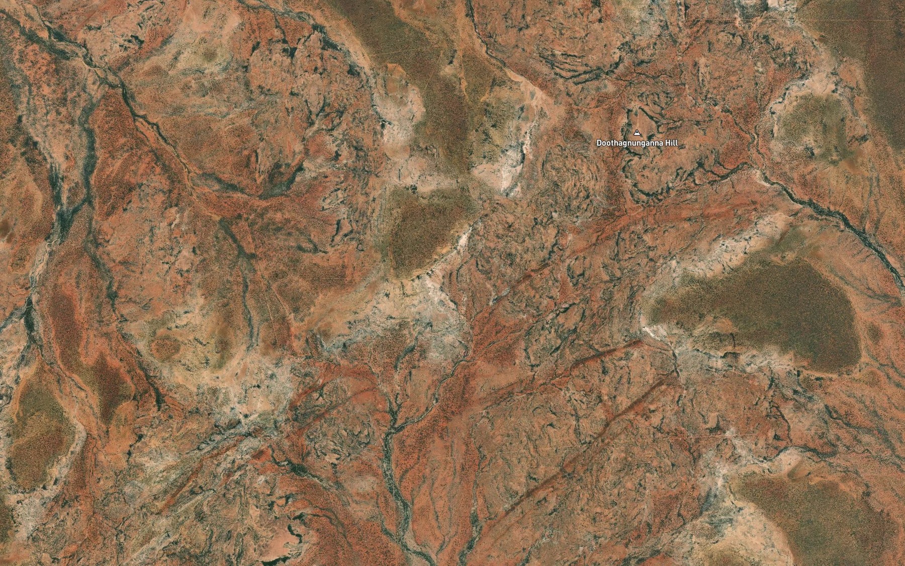 Satellite map of the Oraloo Spring