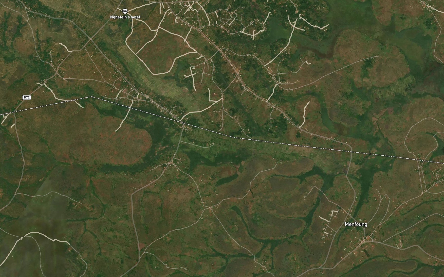Satellite map of the Kilan