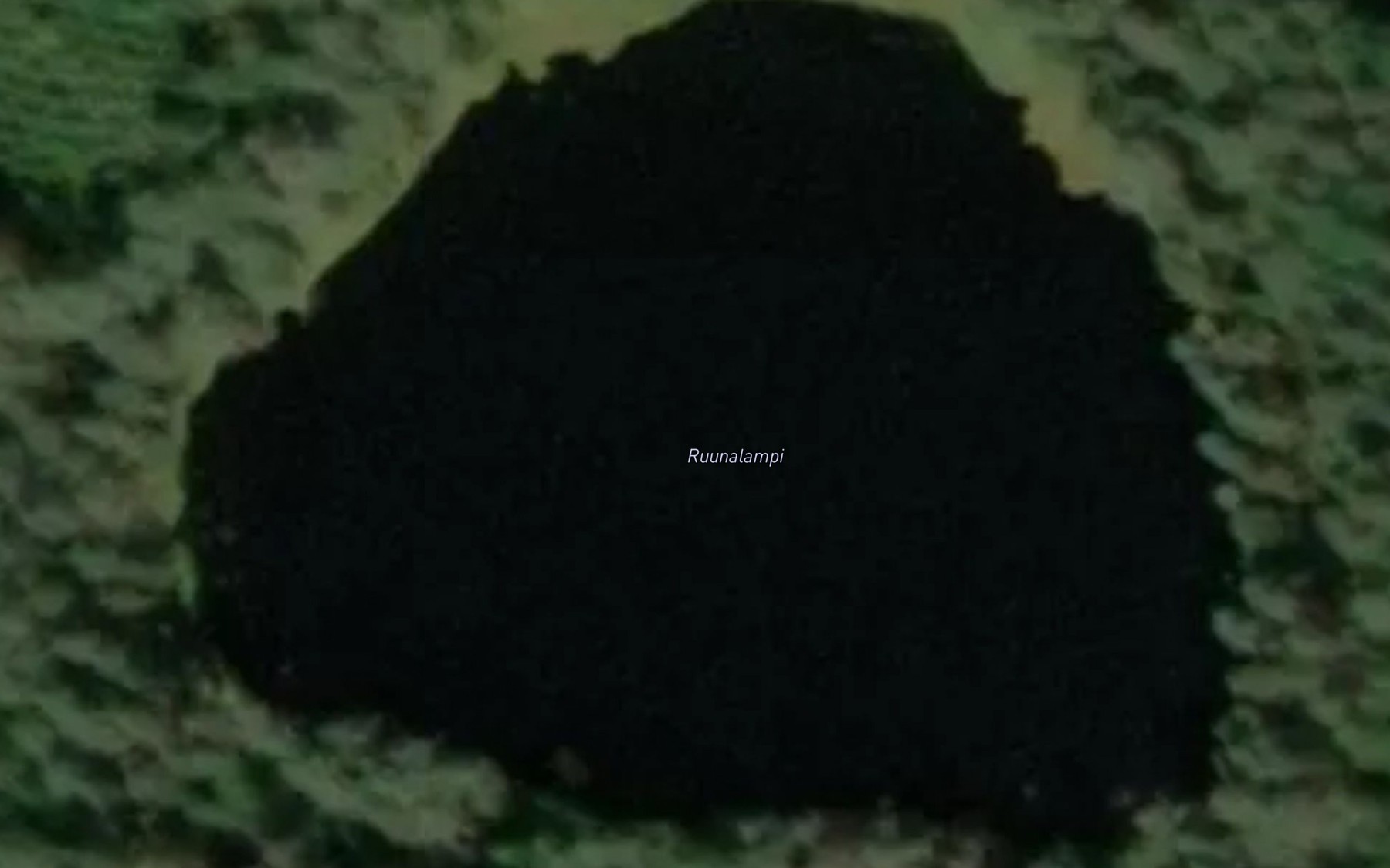 Satellite map of the Ruunalampi
