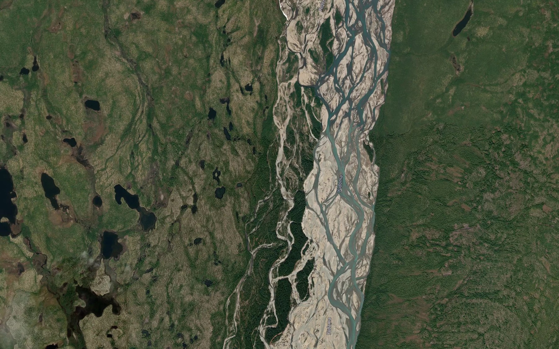 Satellite map of the Ninkan
