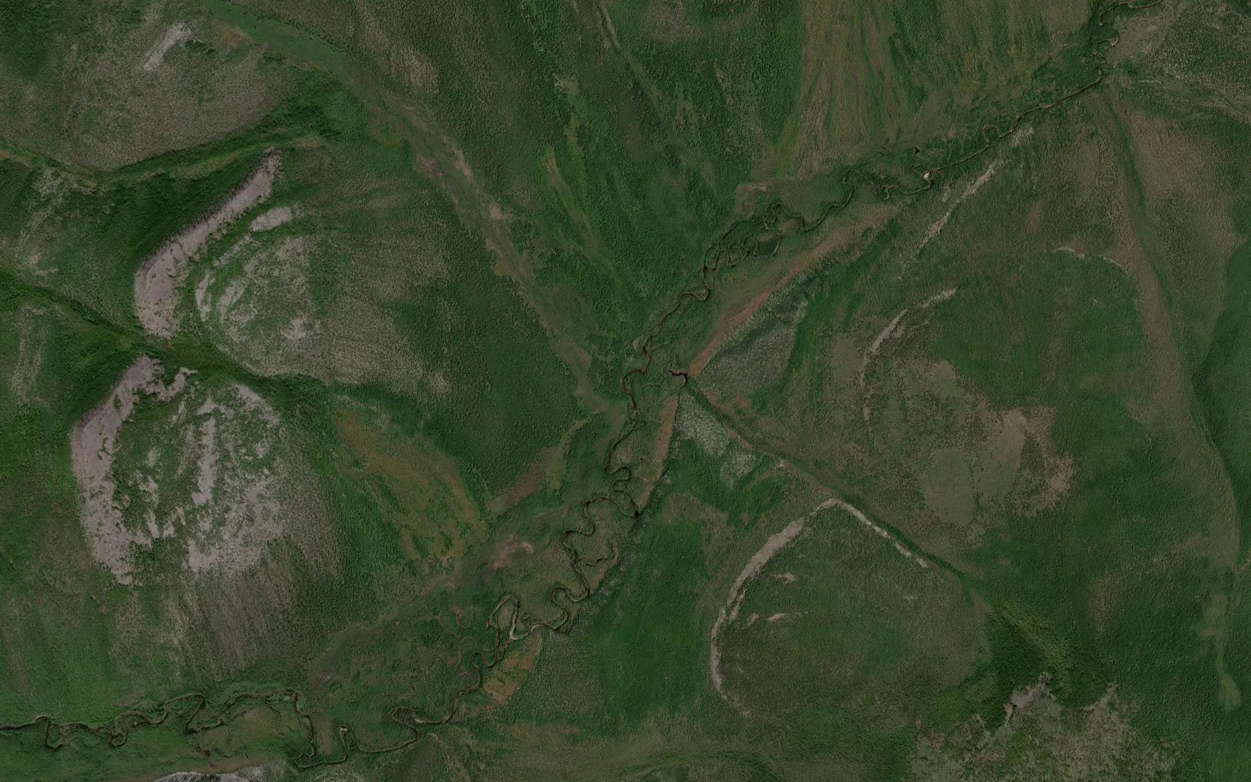 Satellite map of the Gromkiy