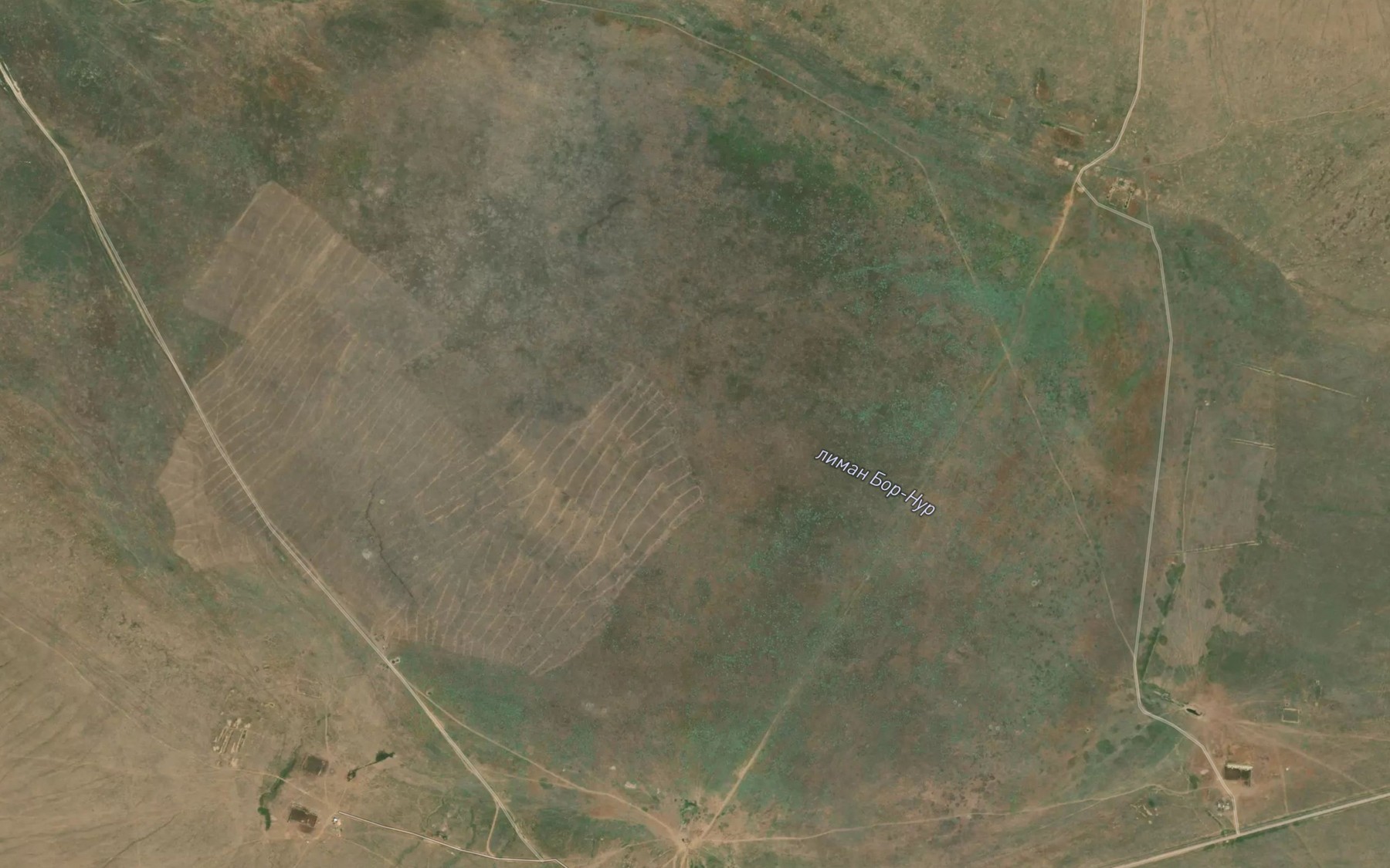 Satellite map of the Liman Bur-Nur
