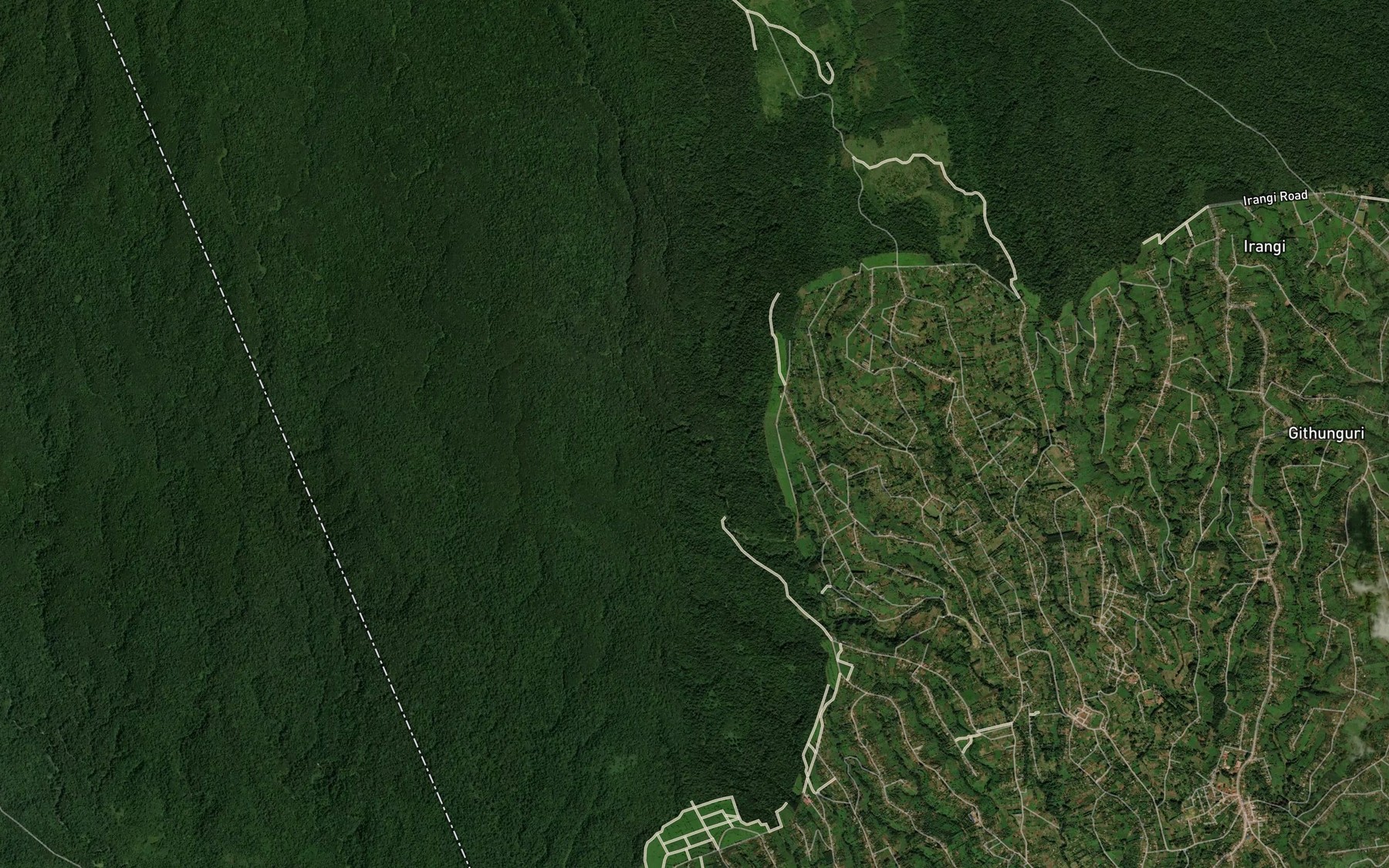 Satellite map of the Karutuwe