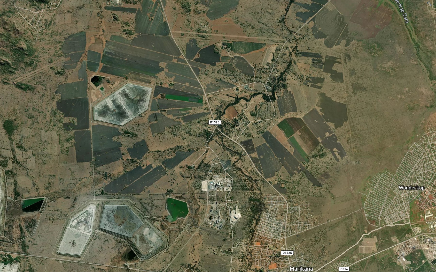 Satellite map of the Sterkstroom