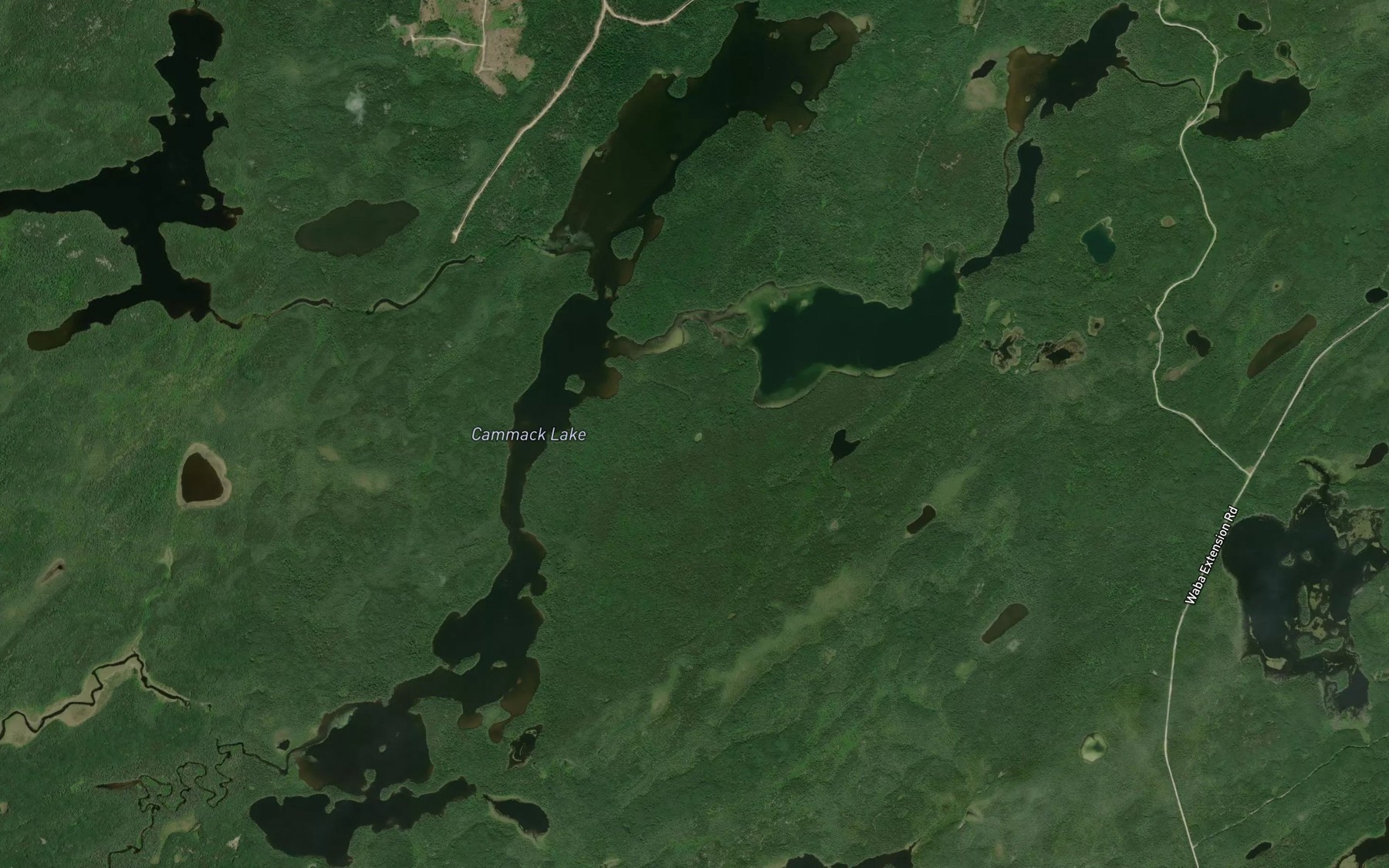 Satellite map of the Medugama Bay