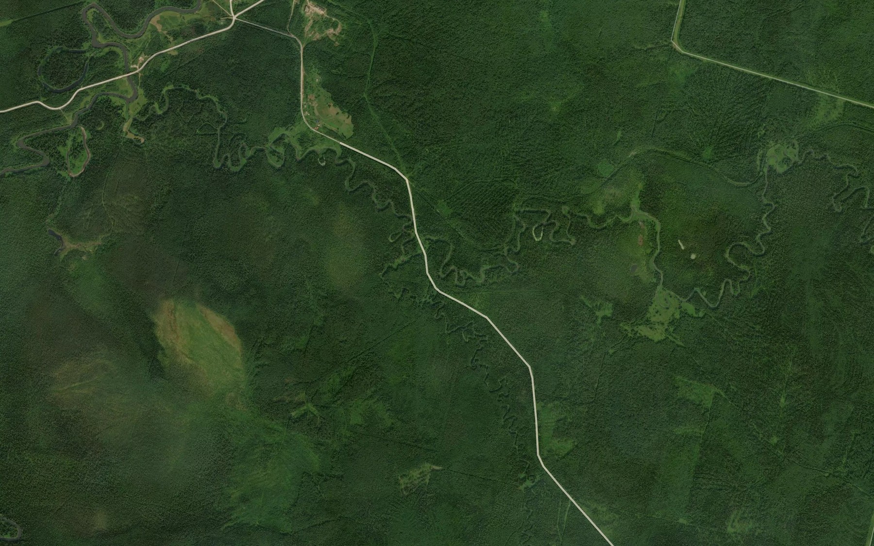 Satellite map of the Malyy Sim