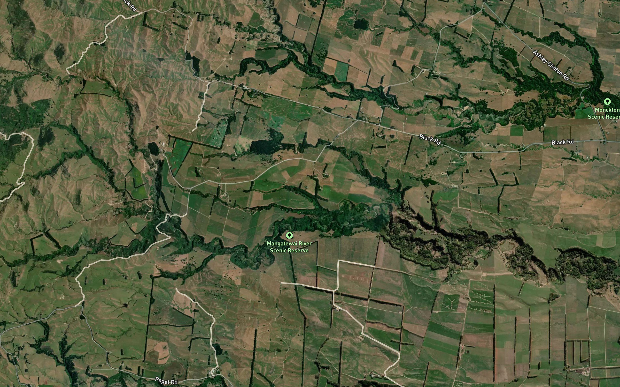 Mangatewai River