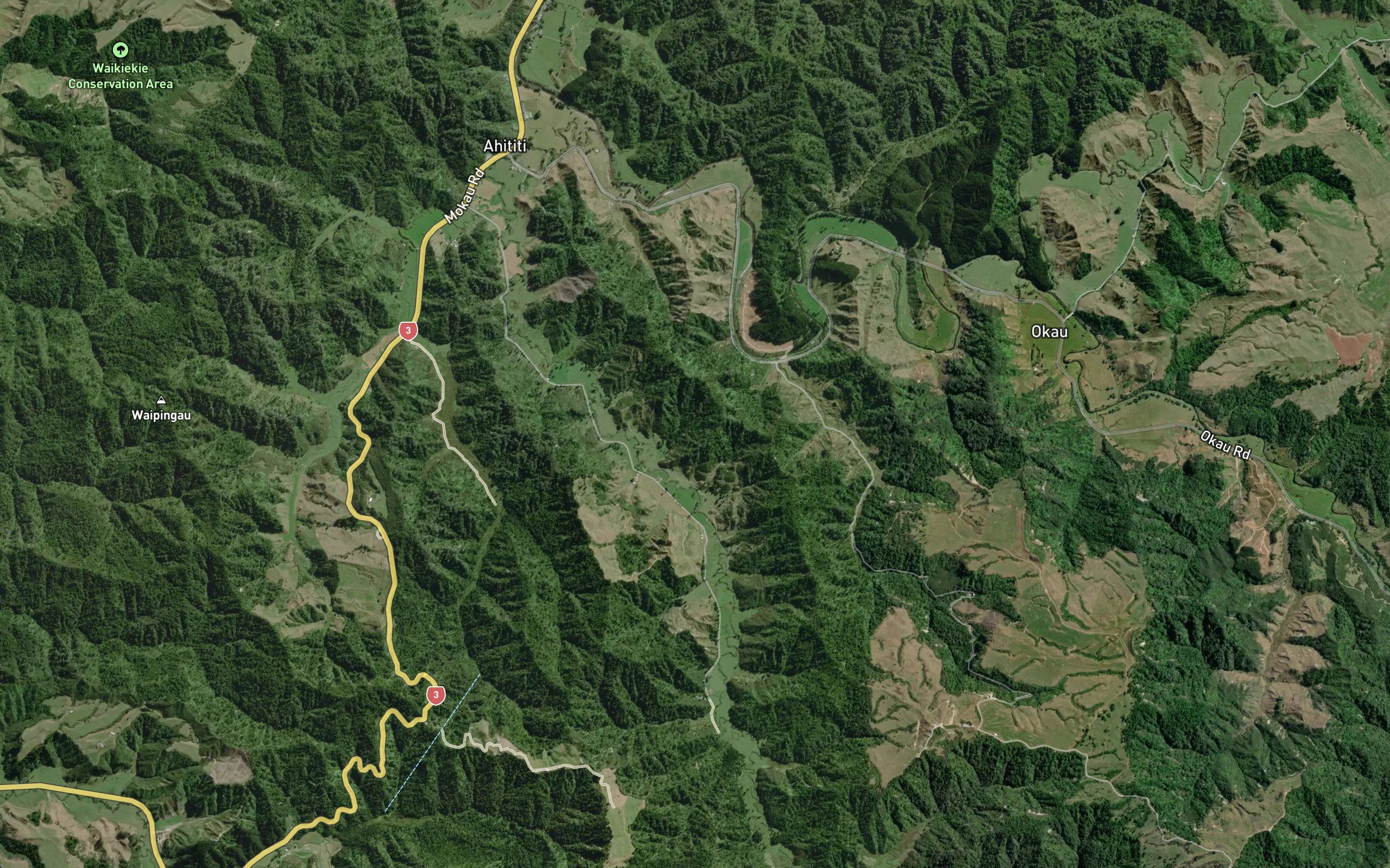 Mangaongaonga Stream