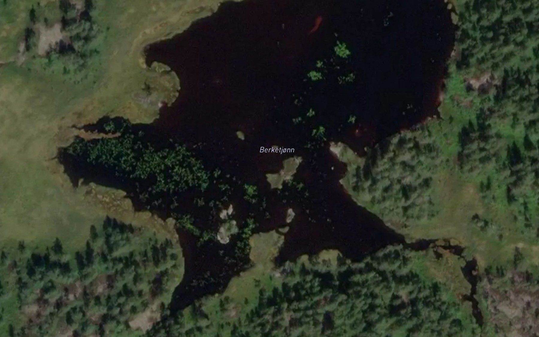 Satellite map of the Berketjorn