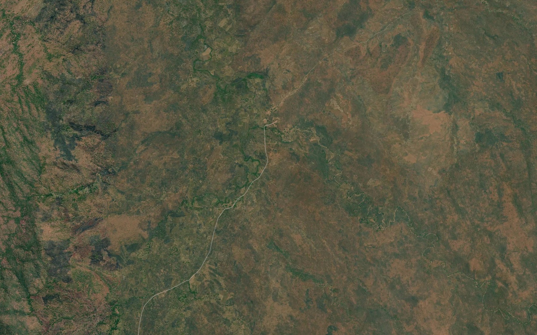 Satellite map of the Kalila