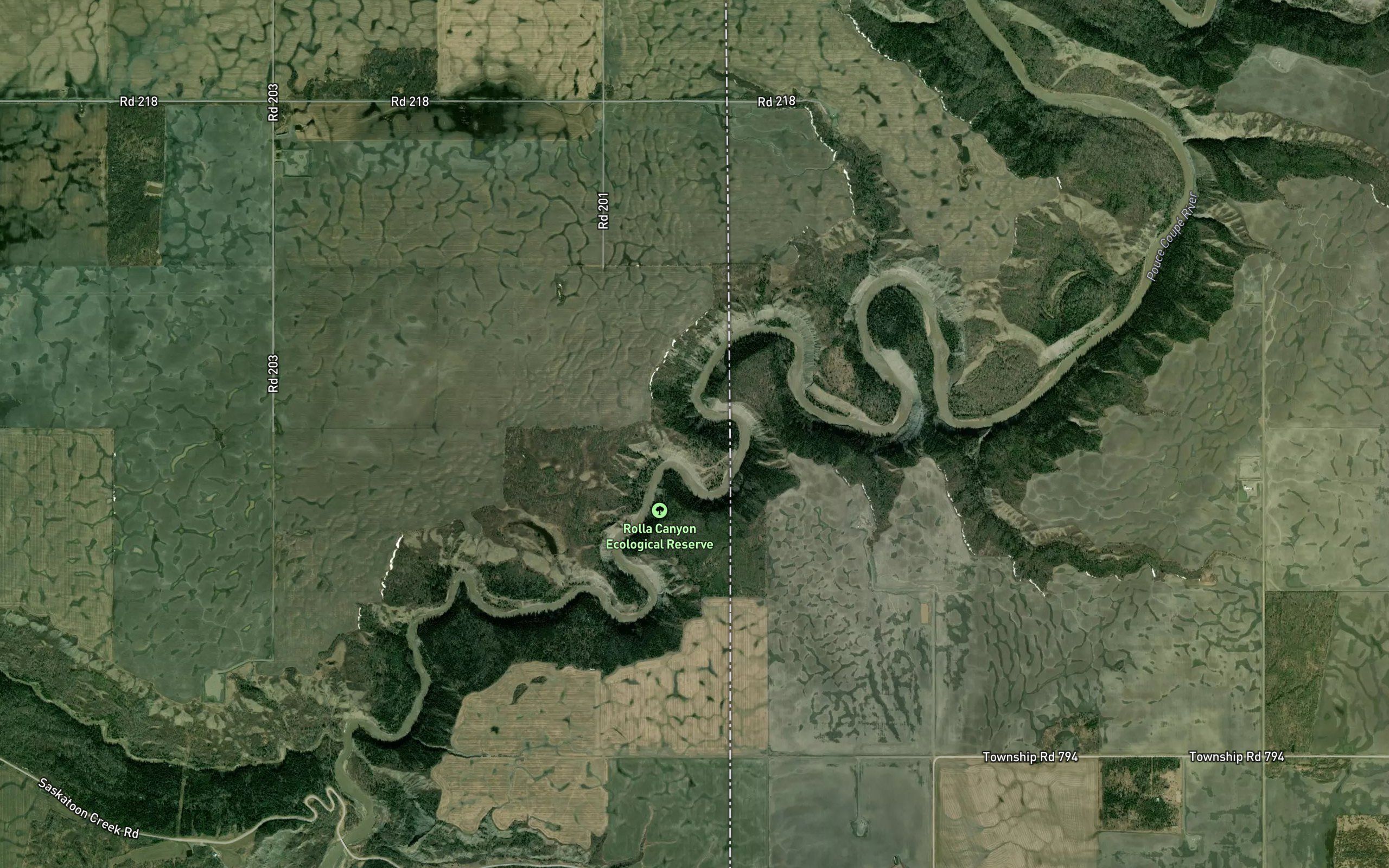Pouce Coupe River