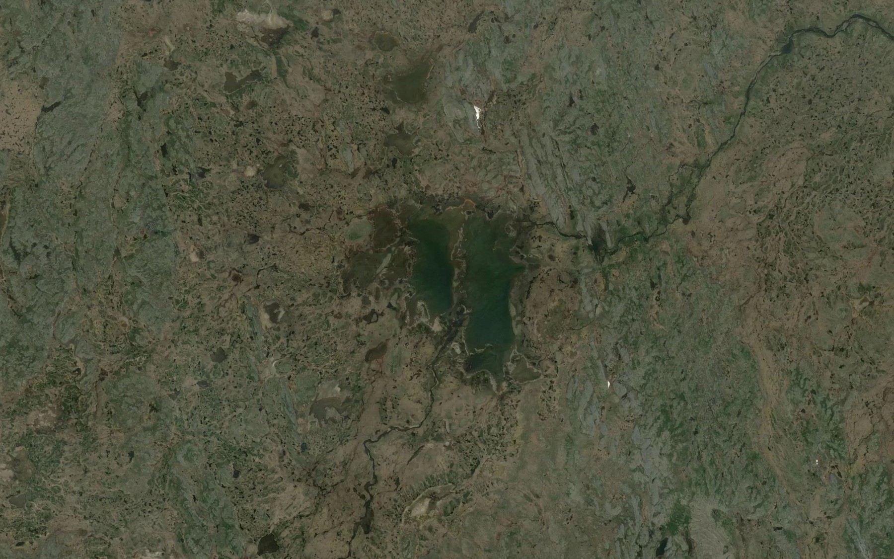 Satellite map of the Lac Nuluarniavik