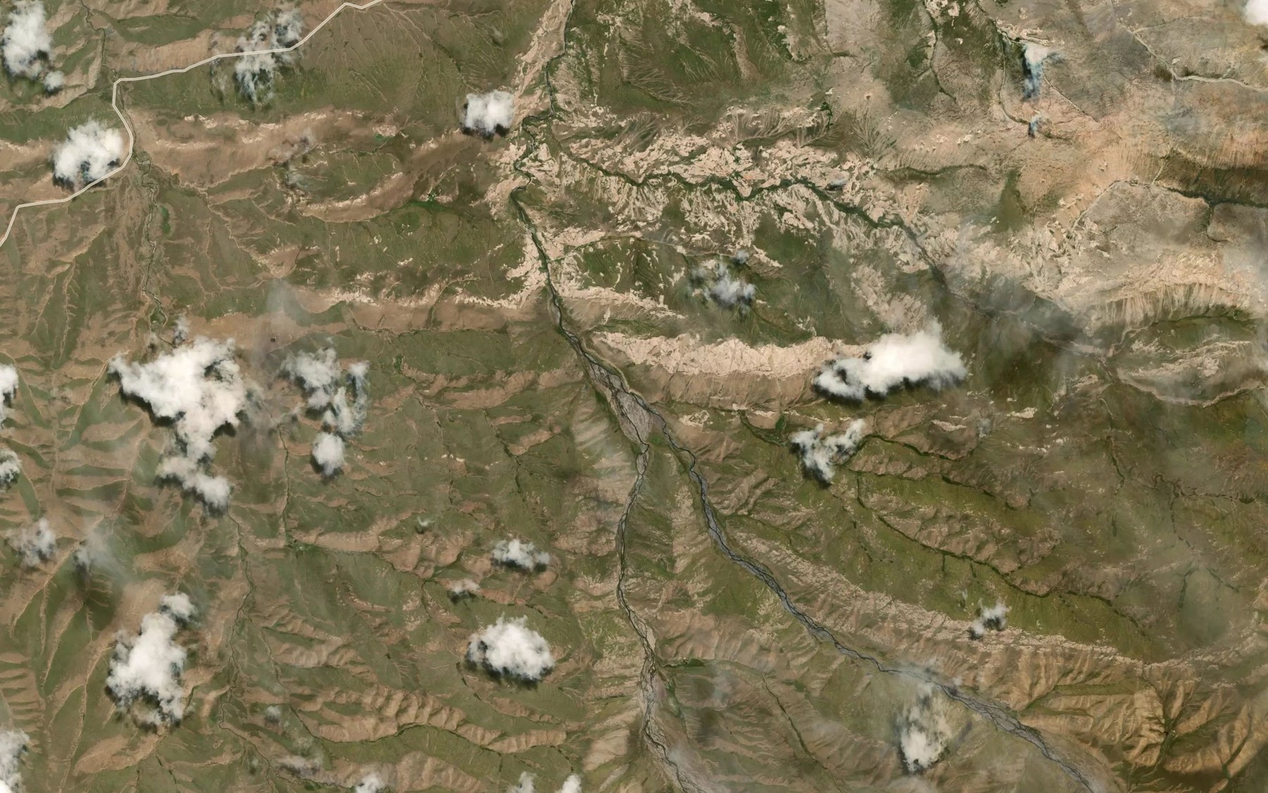 Satellite map of the Ortosu