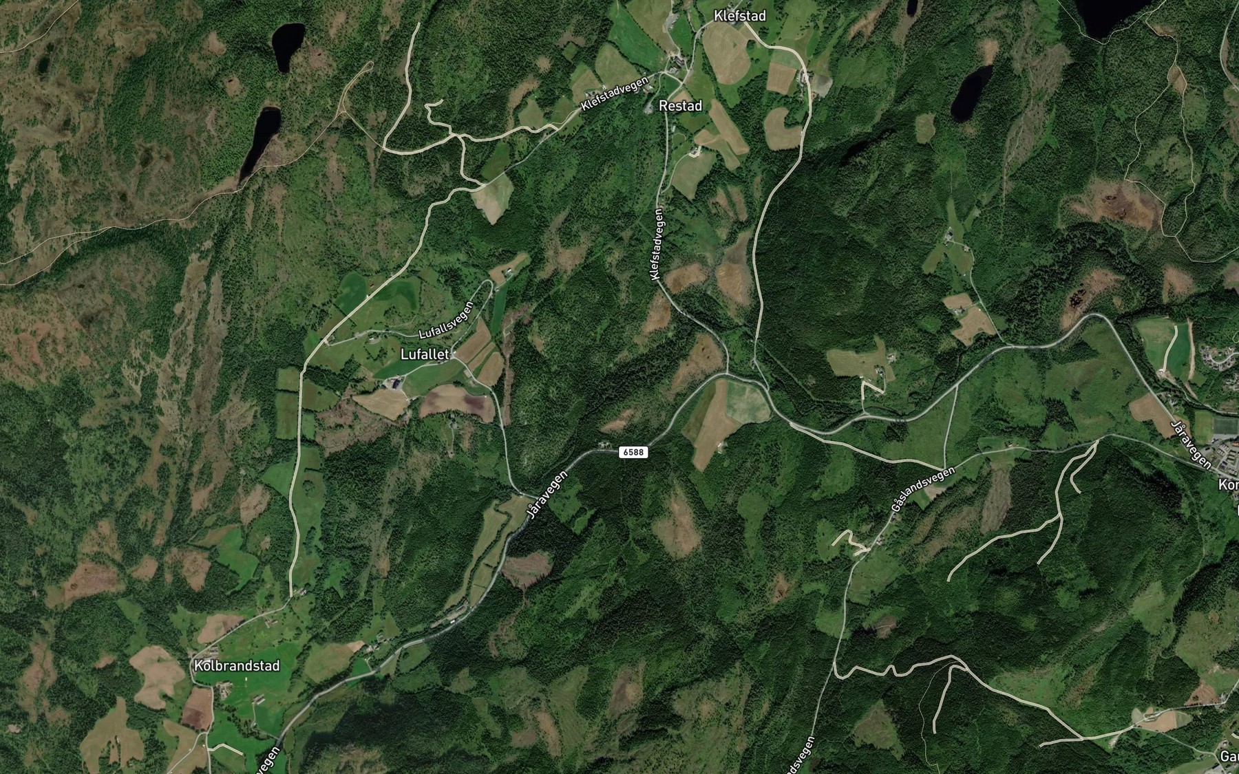 Satellite map of the Bovra