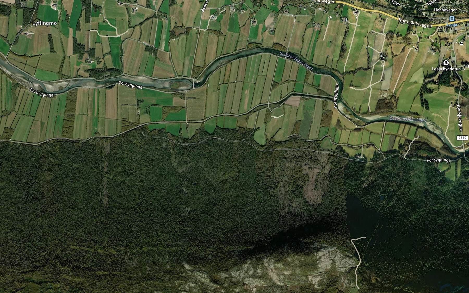 Satellite map of the Rotae