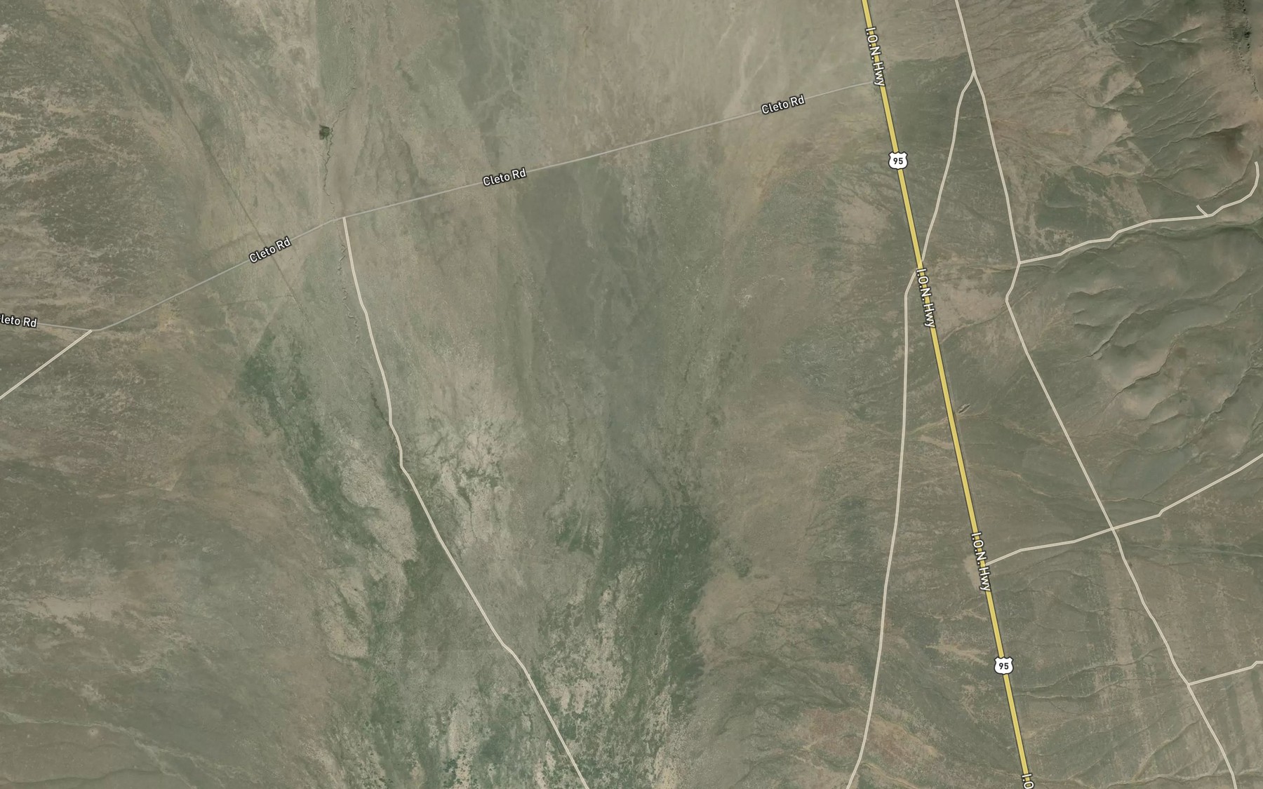 Satellite map of the Tenmile Creek