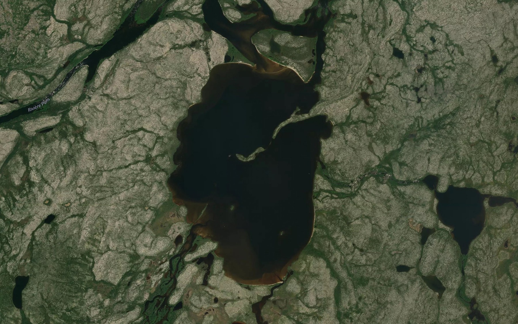 Satellite map of the Lac Piyaskwastikw Anatwayach