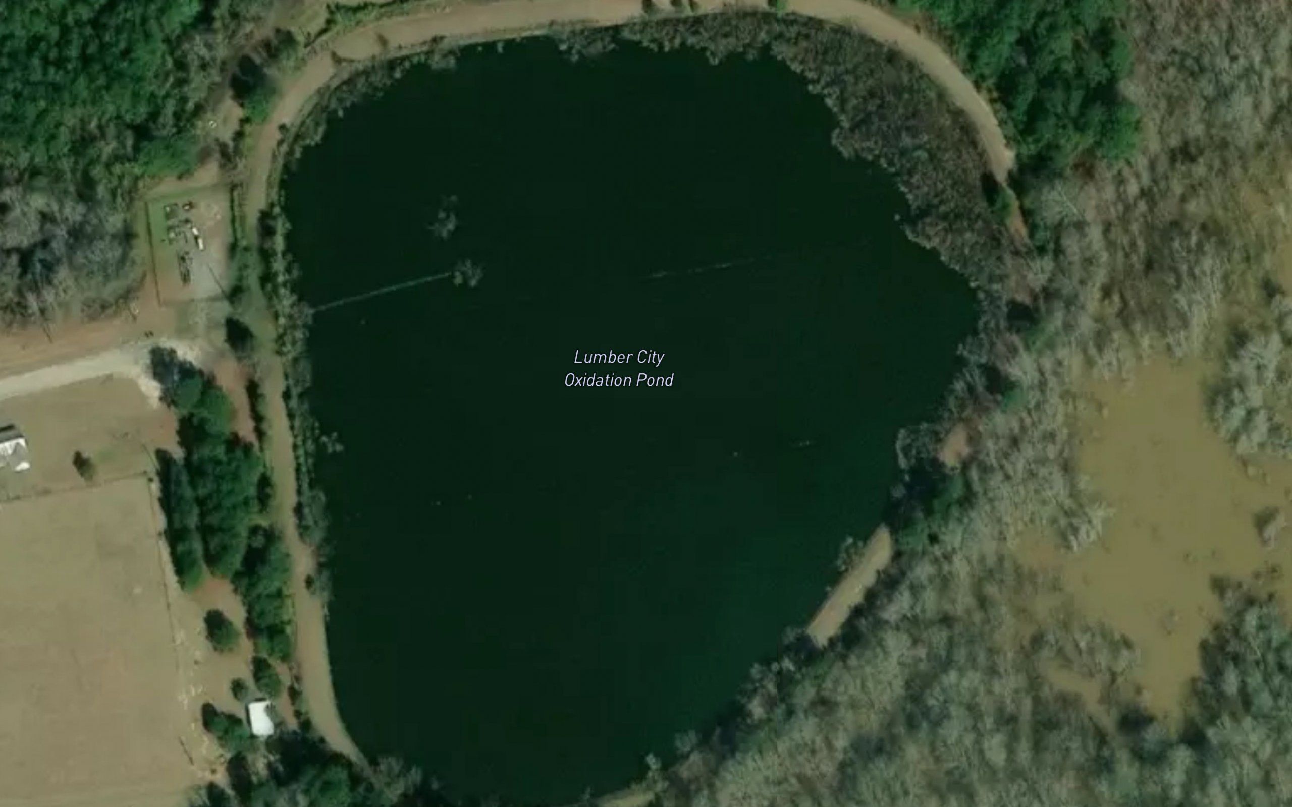 Lumber City Oxidation Pond