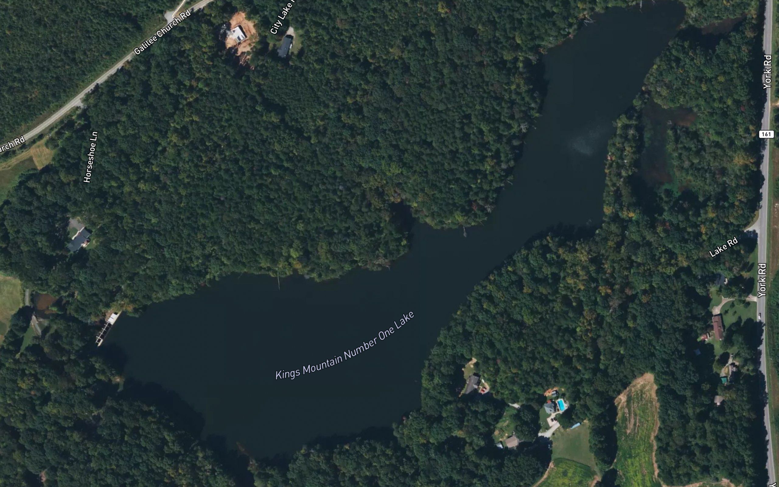 Kings Mountain Number One Lake