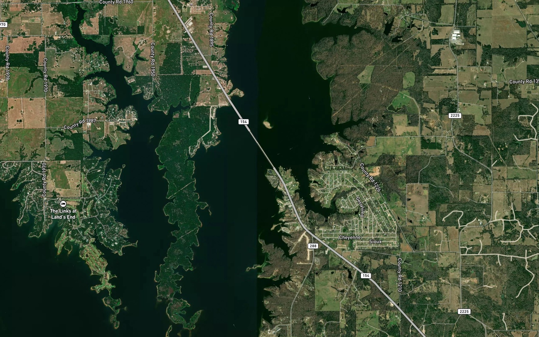 Satellite map of the Spot 7