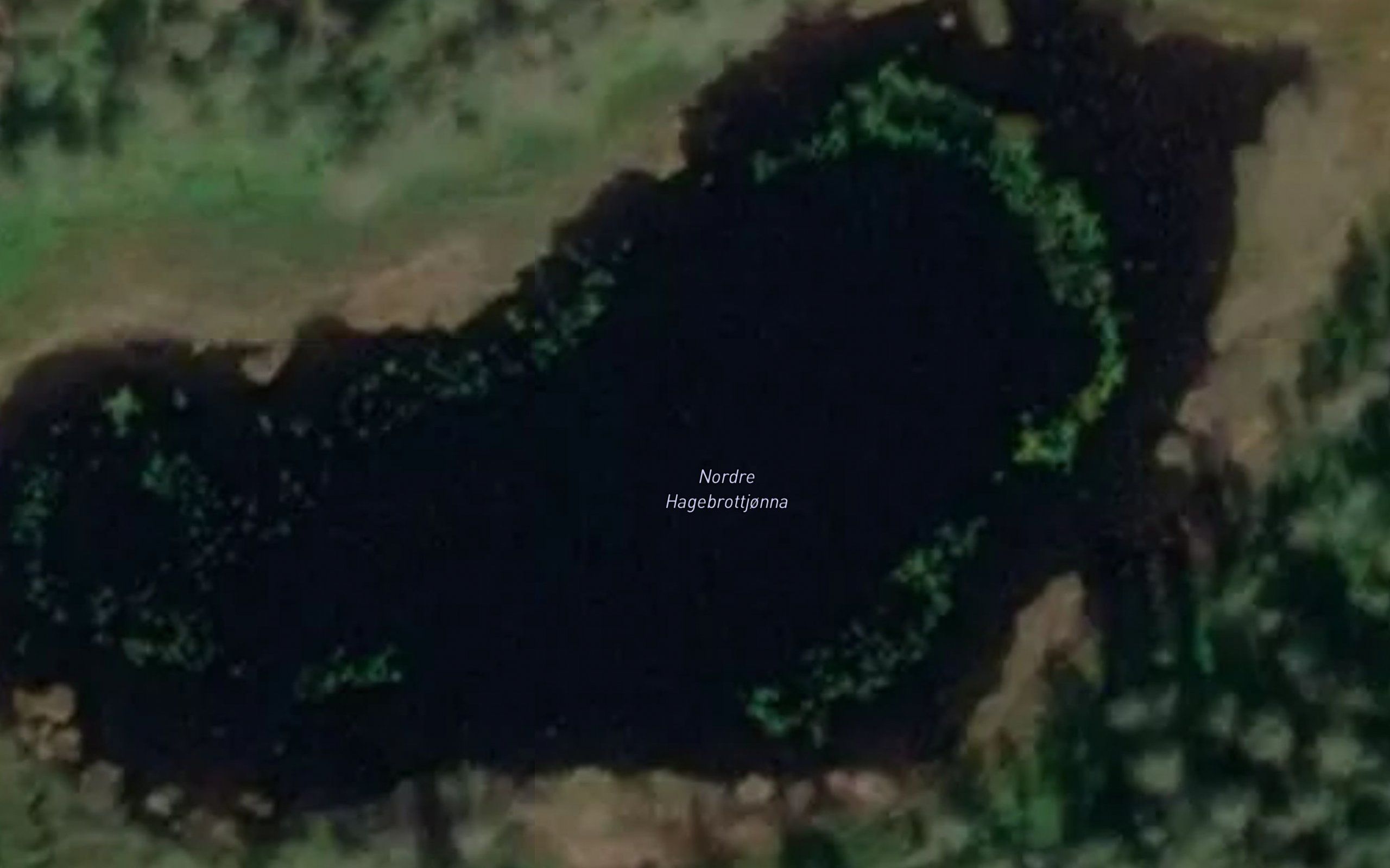 Hagebrottjorna,nordre