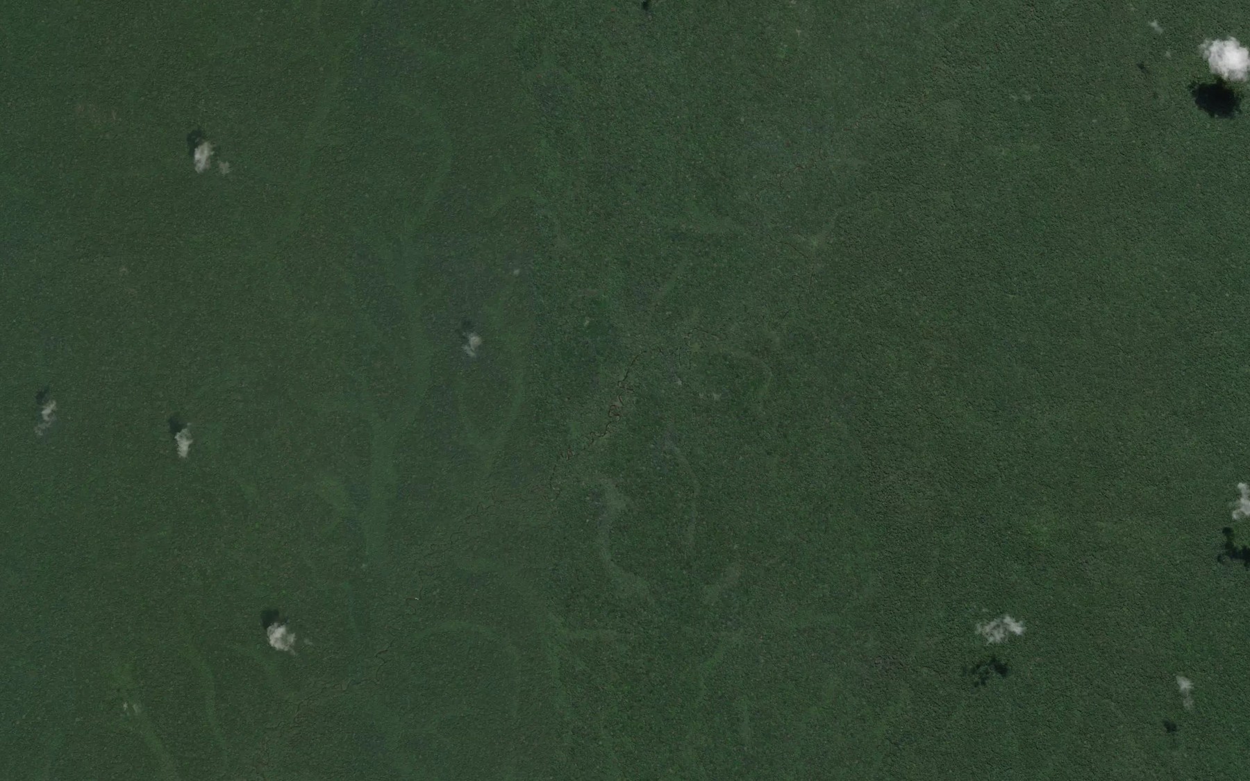 Satellite map of the Magba