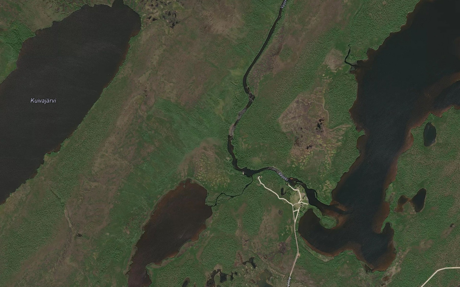 Satellite map of the Vaijoki