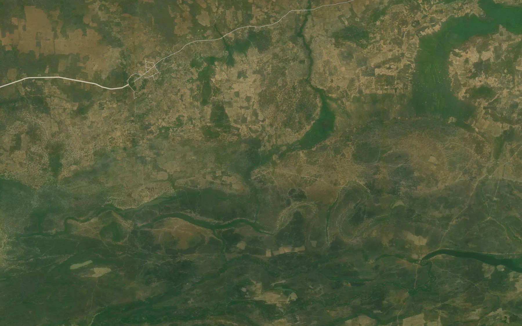 Satellite map of the AwakwaStream